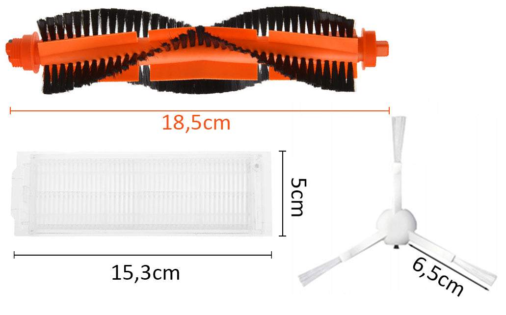Piederumi Xiaomi robotu putekļsūcējiem