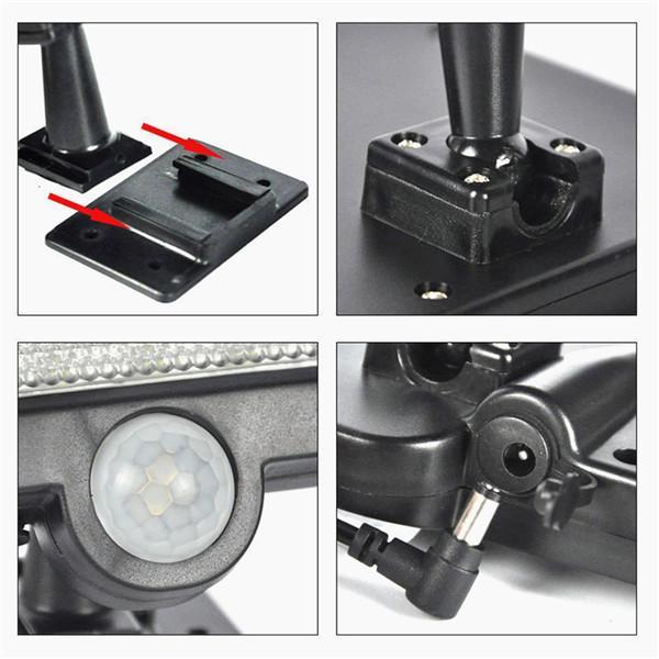 Ārā lampa ar tālvadības pulti 120 LED