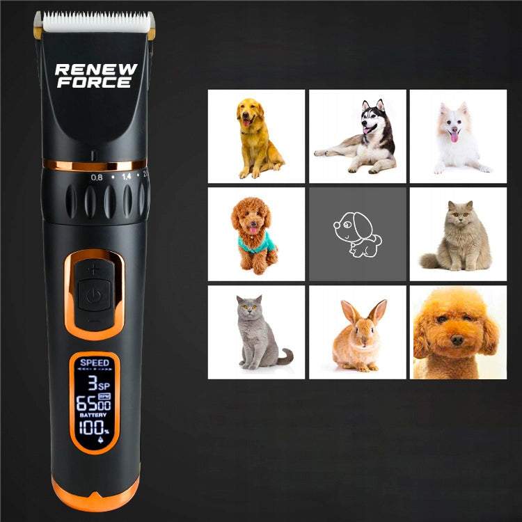 Dzīvnieku trimmeris ar displeju