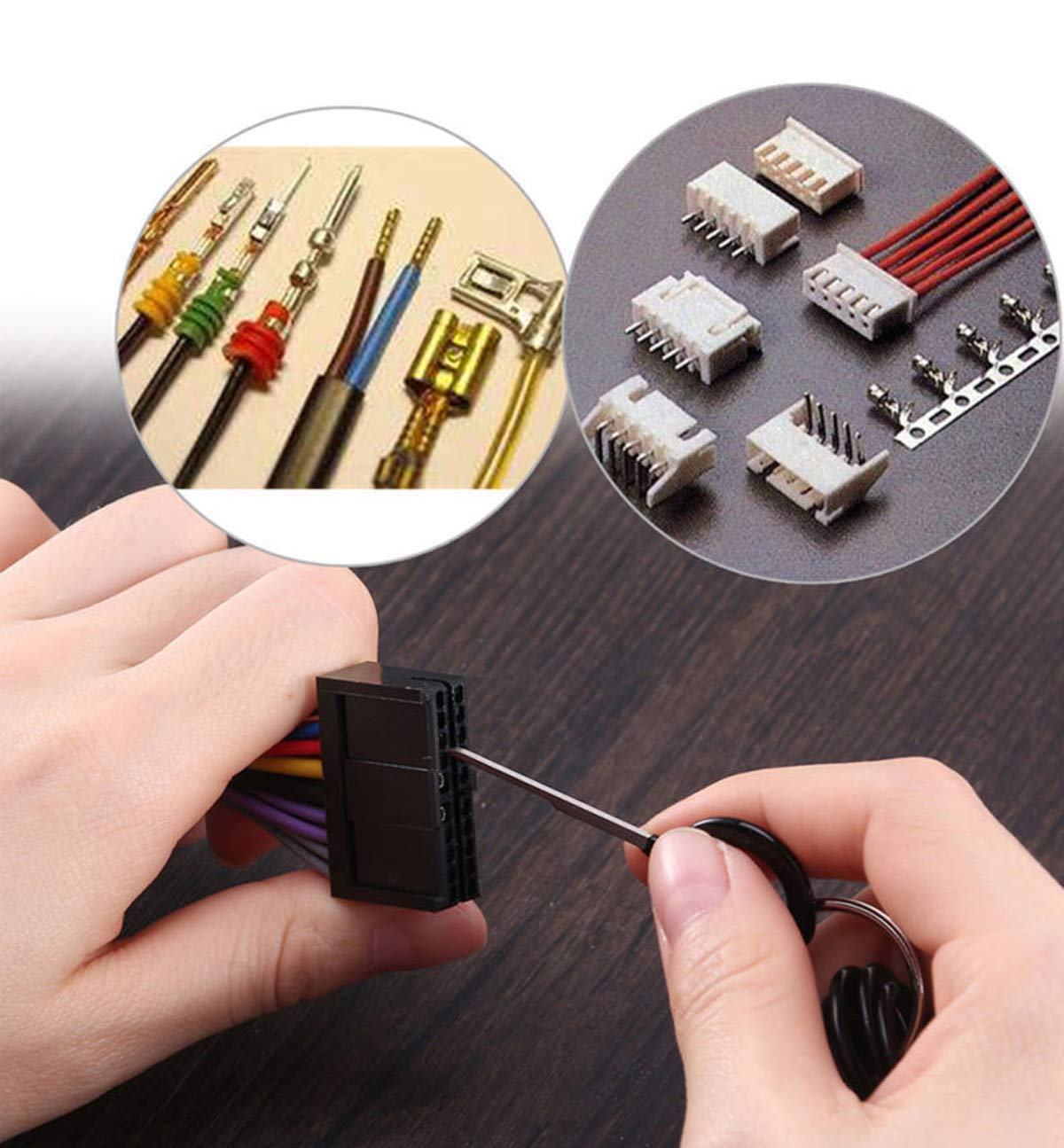 Atslēgu komplekts tapu noņemšanai 18 gab.