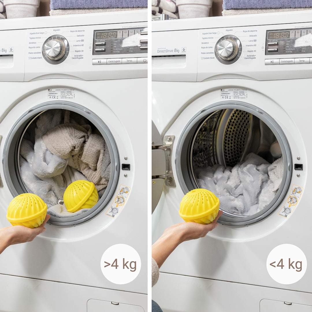 Bumbiņa veļas mazgāšanai bez pulvera