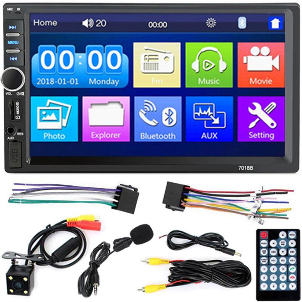 Automašīnas dators radio BT ar LCD displeju