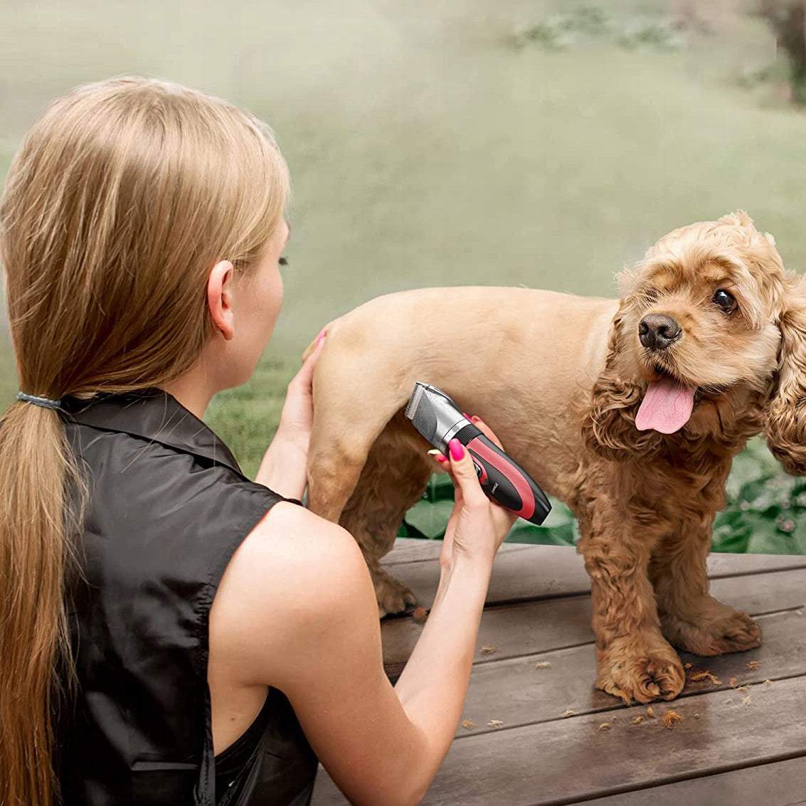 Bezvadu dzīvnieku trimmeris, spalvu griežamā mašīna