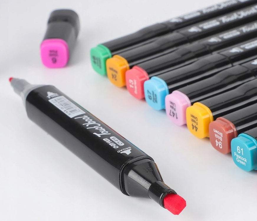 Marķieru komplekts 40 gab. ar somu