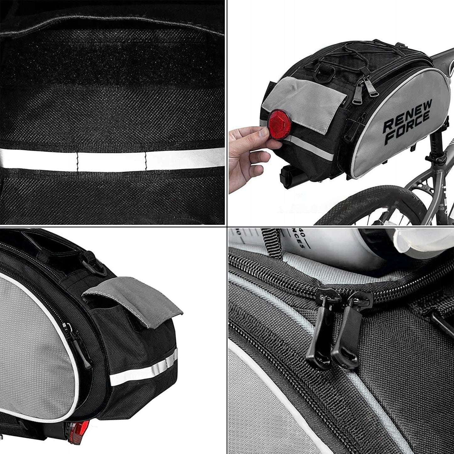 Soma velosipēda bagāžniekam