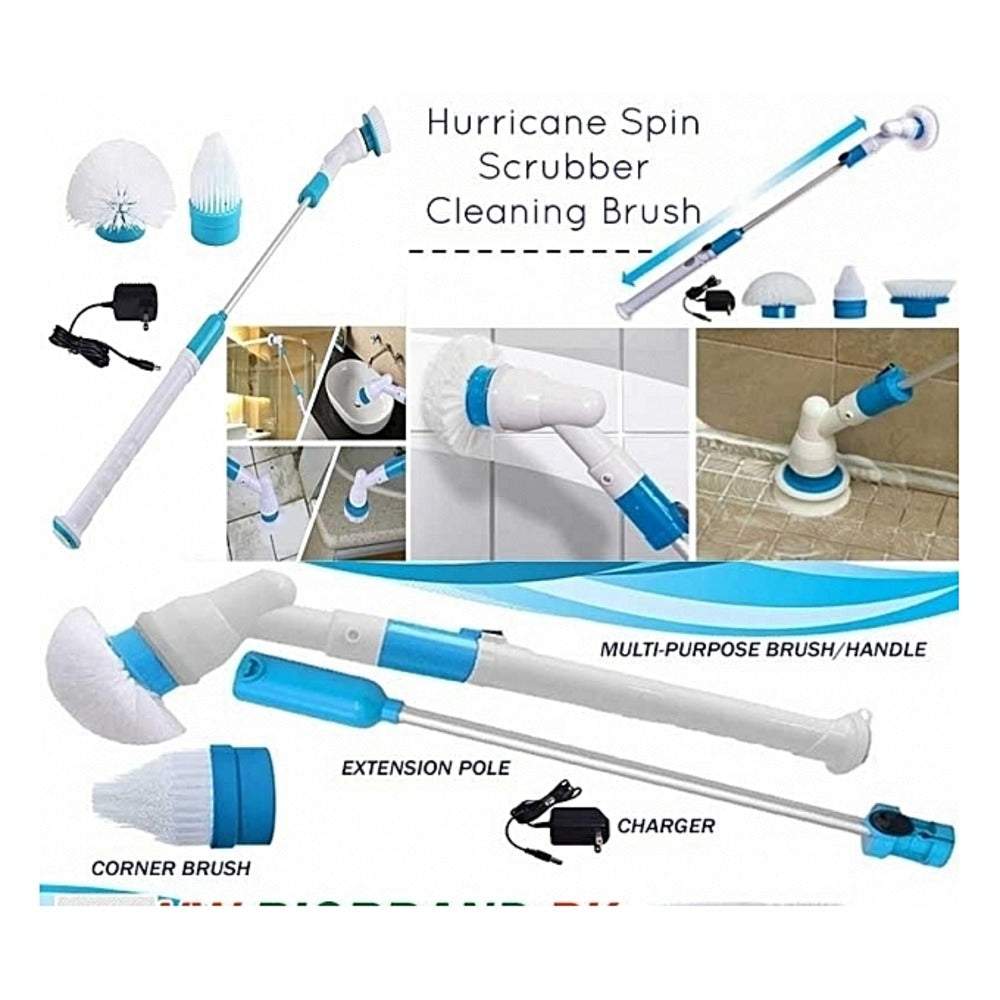 BEZVADU ELEKTRISKĀ TĪRĪŠANAS BIRSTE HURRICANE SPIN
