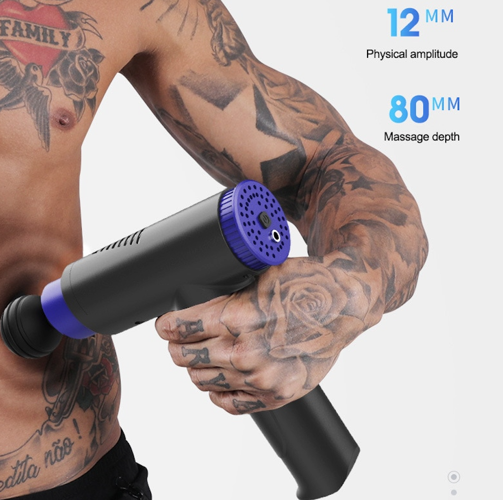 Masāžas trieciena pistole, bezvadu muskuļu masieris