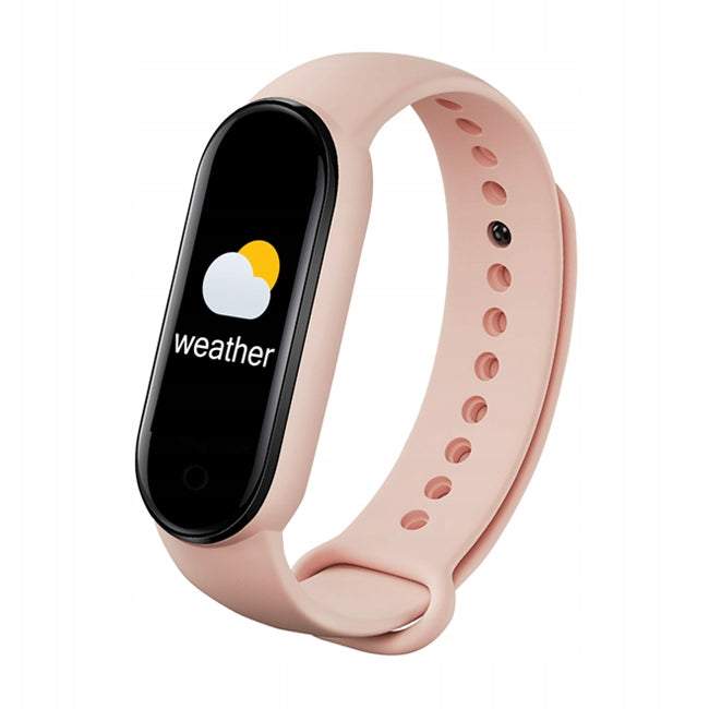 Ūdensizturīga viedā aproce smartband- odometrs, miega, pulsa mērītājs M6