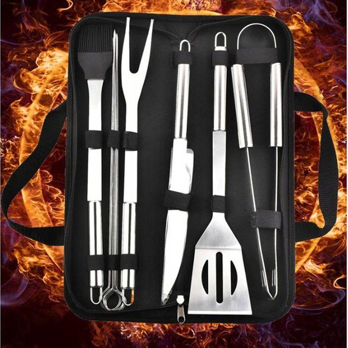 Grilēšanas instrumenti, BBQ Grila komplekts (9 gabali)