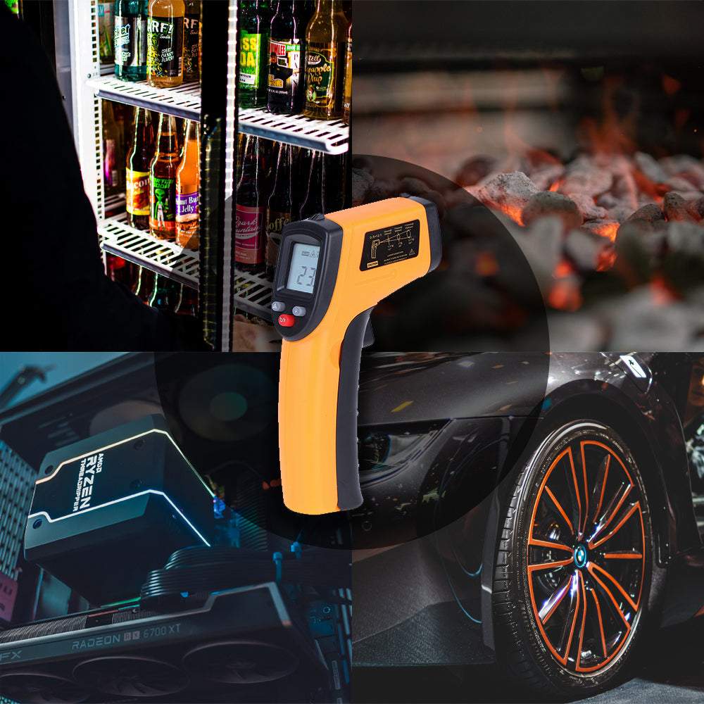 Lāzera termometrs- temperatūras mērītājs -50 ~ 400°C
