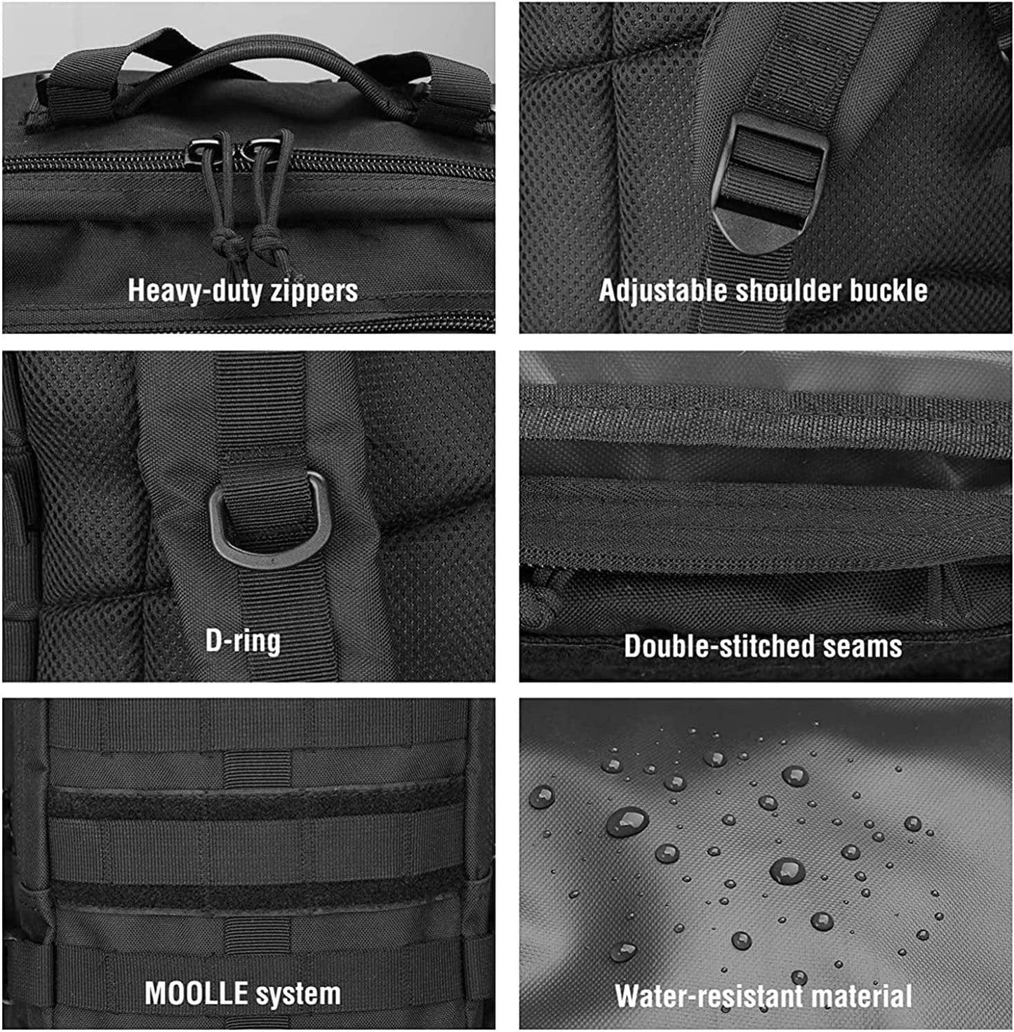 Militārā tūrisma mugursoma 28L