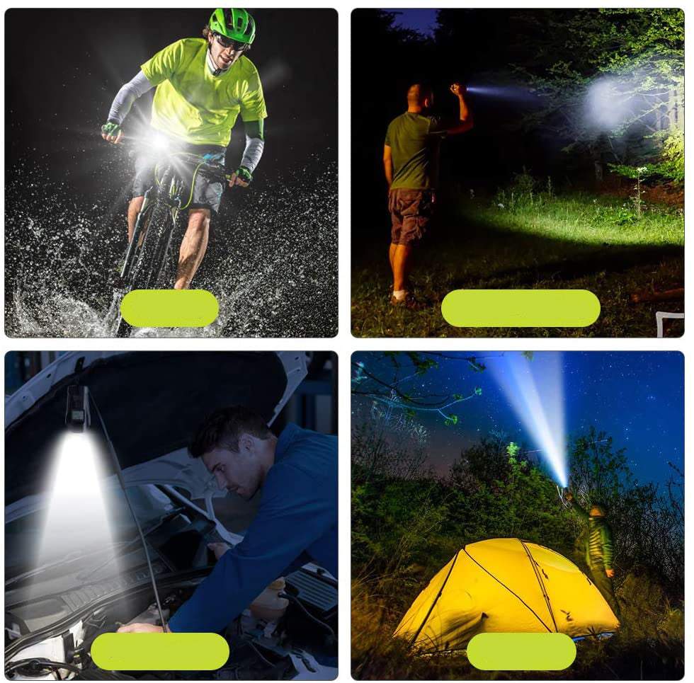 Priekšējais velosipēda lukturis ar spidometru + aizmugures gaismas lukturis