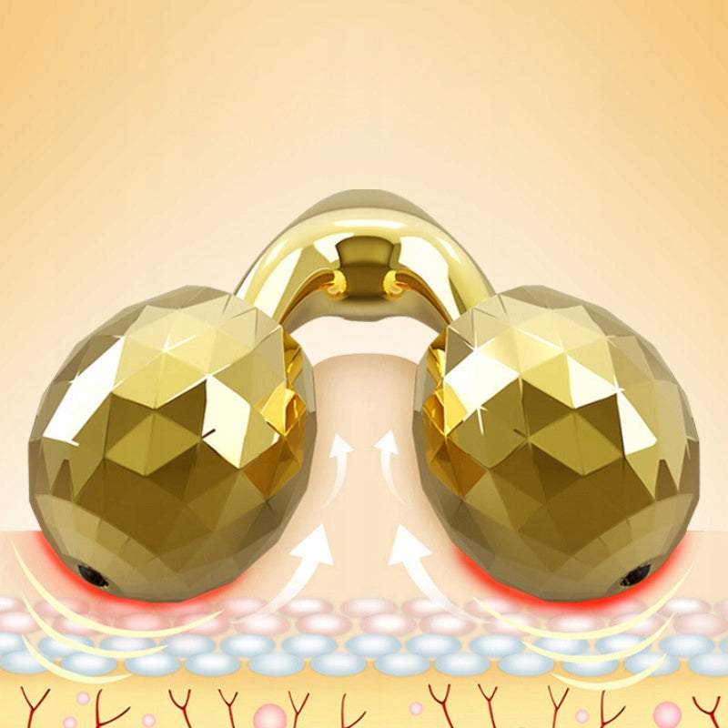 3D masieris sejai ar vibrējošām bumbiņām, zelta