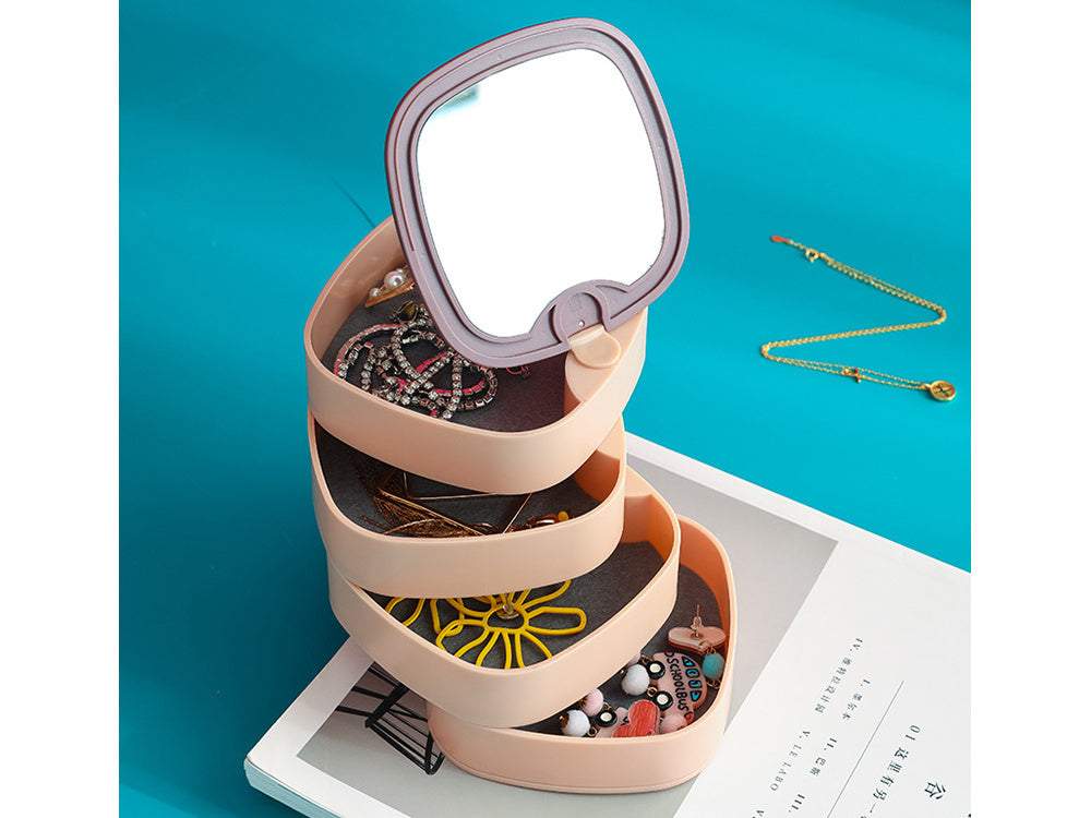 Rotaslietu organizators ar spoguli