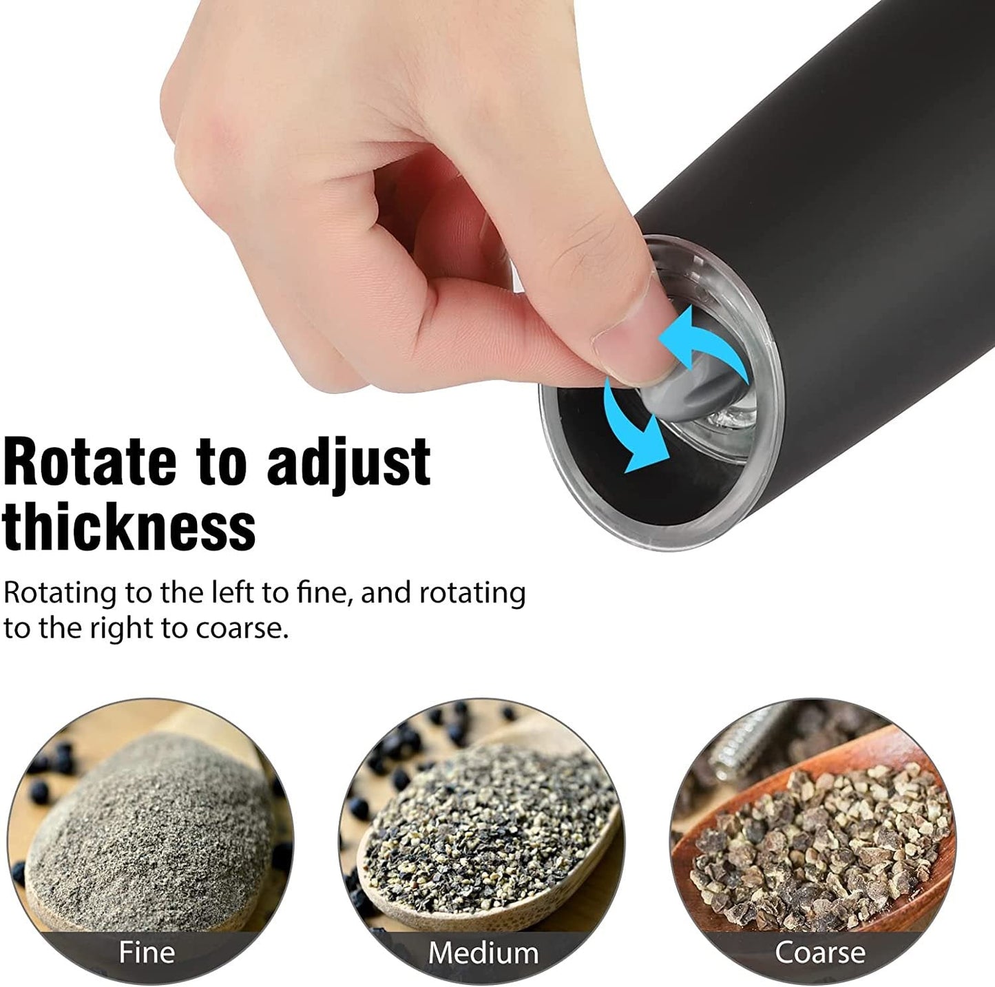 Garšvielu dzirnaviņas elektriskās 2 gabali