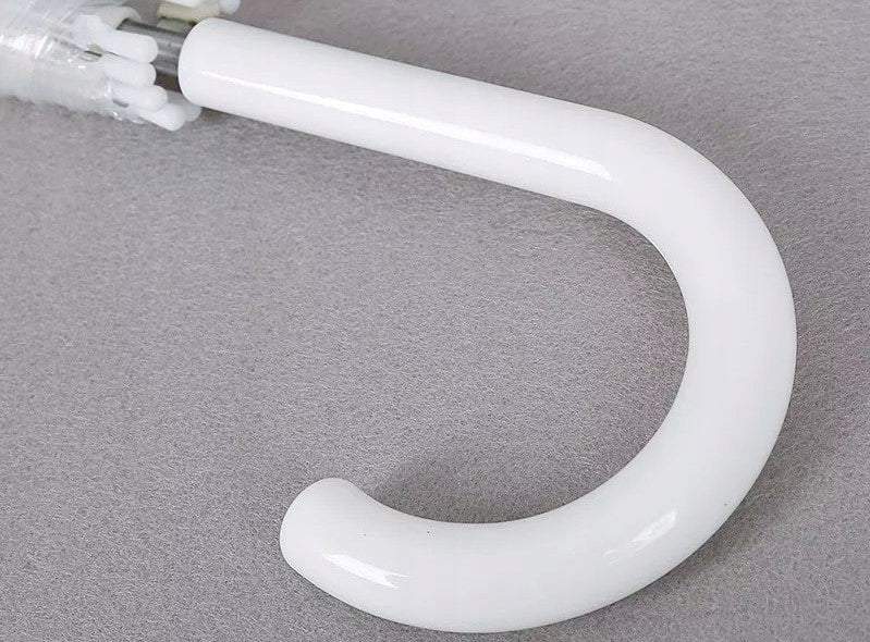 Caurspīdīgs lietussargs 105cm