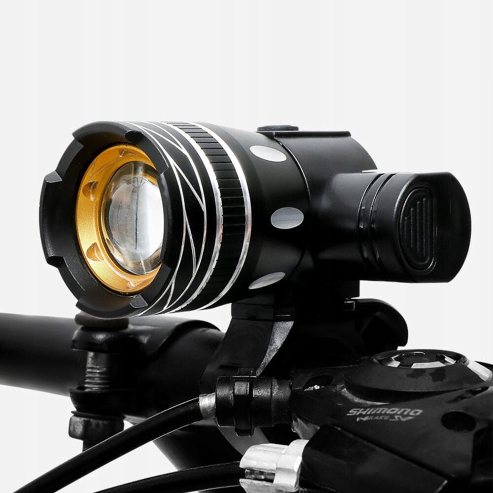 Velosipēda lukturis + aizmugurējais lukturis