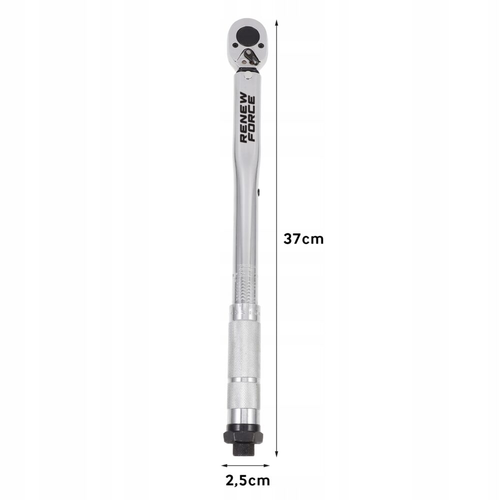 Griezes momenta atslēga 7-112 Nm ar fiksatoru