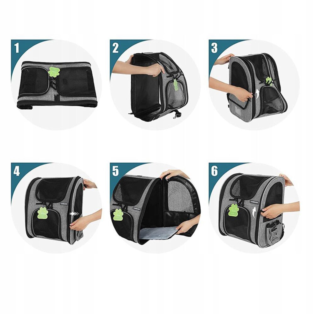 Mugursoma dzīvnieku pārvadāšanai