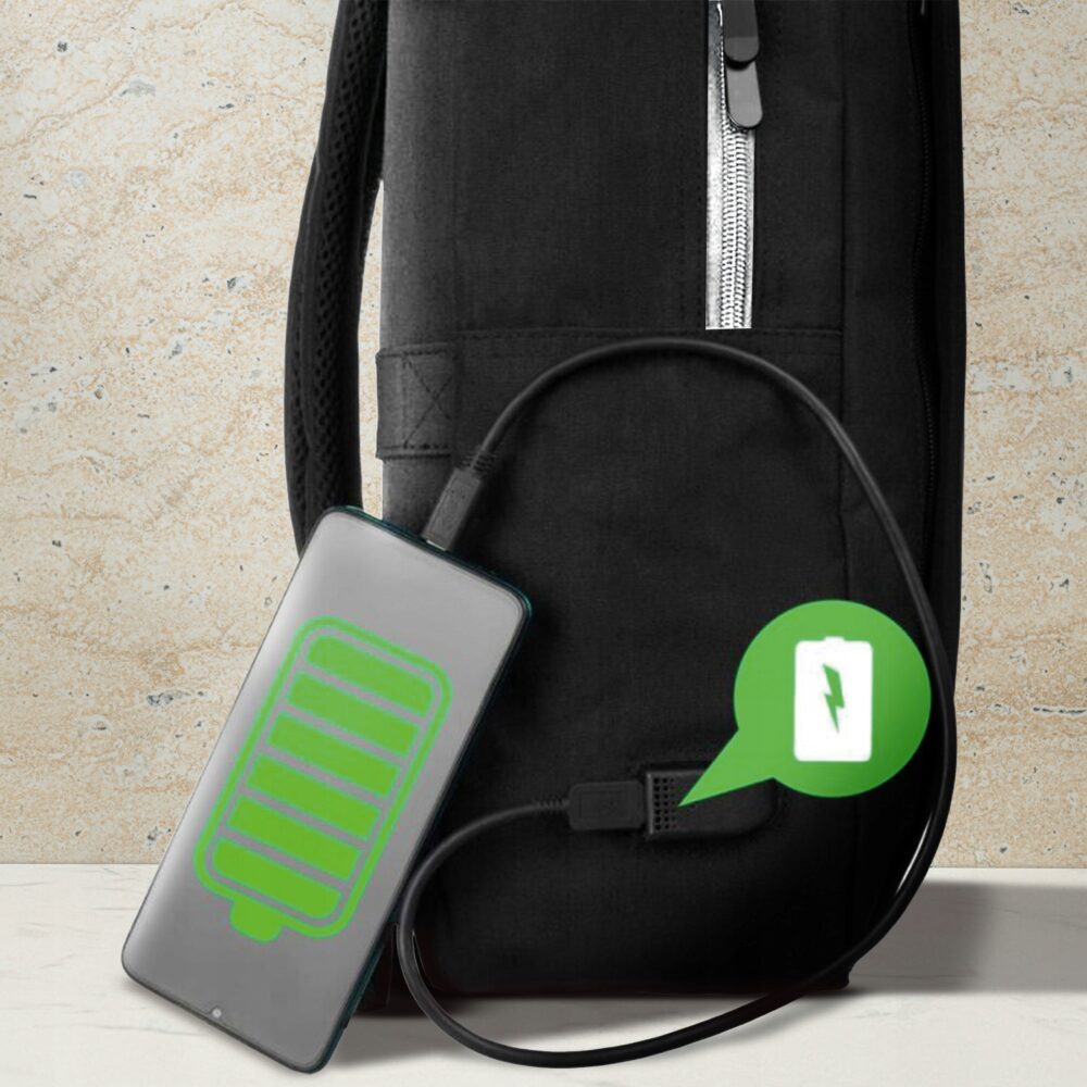 Bcross-Bl ceļojumu mugursoma, melna