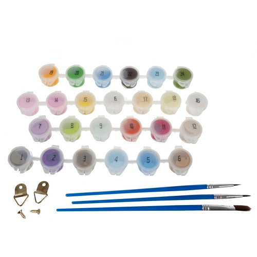 Glezno pēc  skaitļiem - kaķi