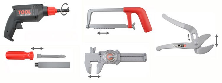 Rotaļlietu instrumentu kaste