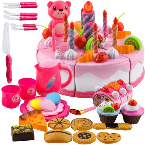 Dzimšanas dienas torte - 80 elementi