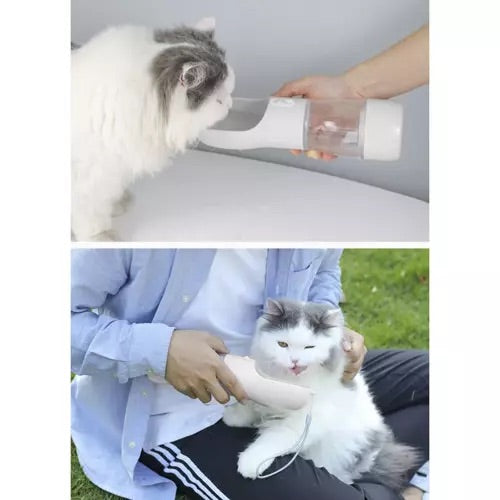 Ūdens pudele ar bļodu