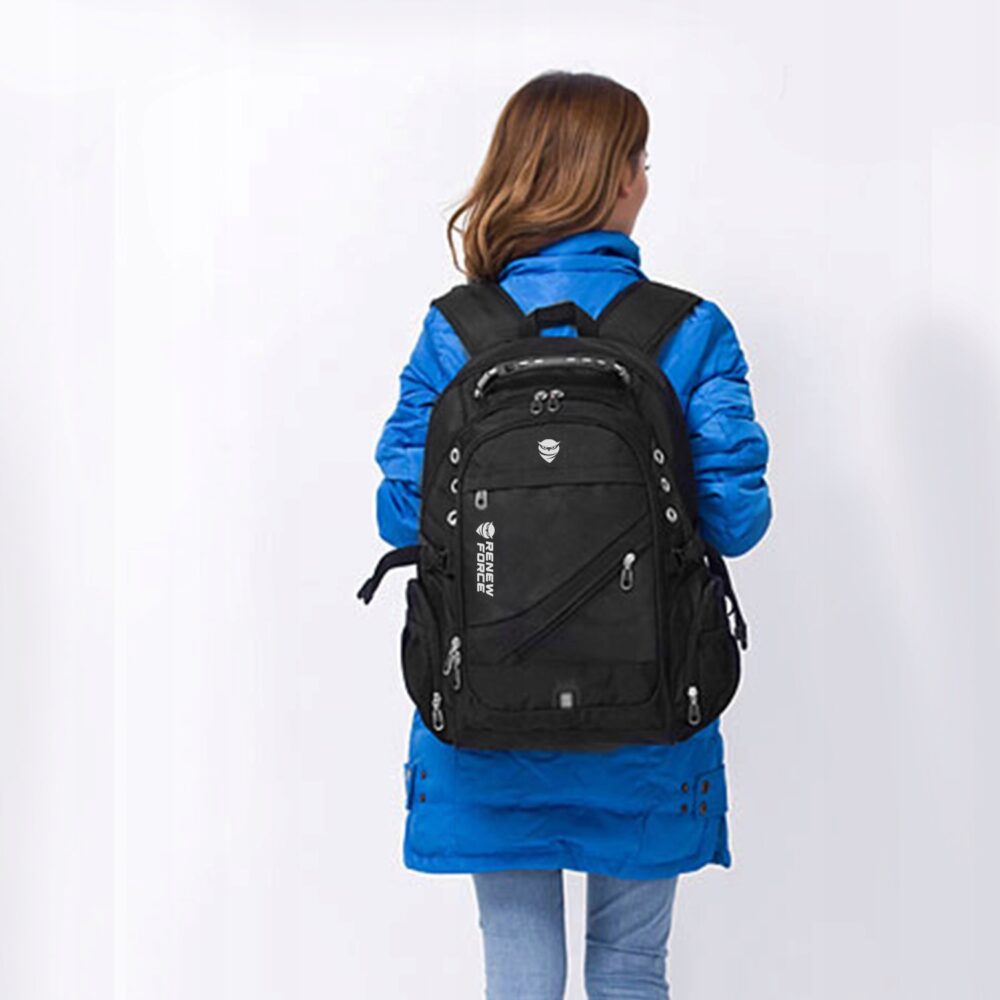 XXL City mugursoma ar USB portu