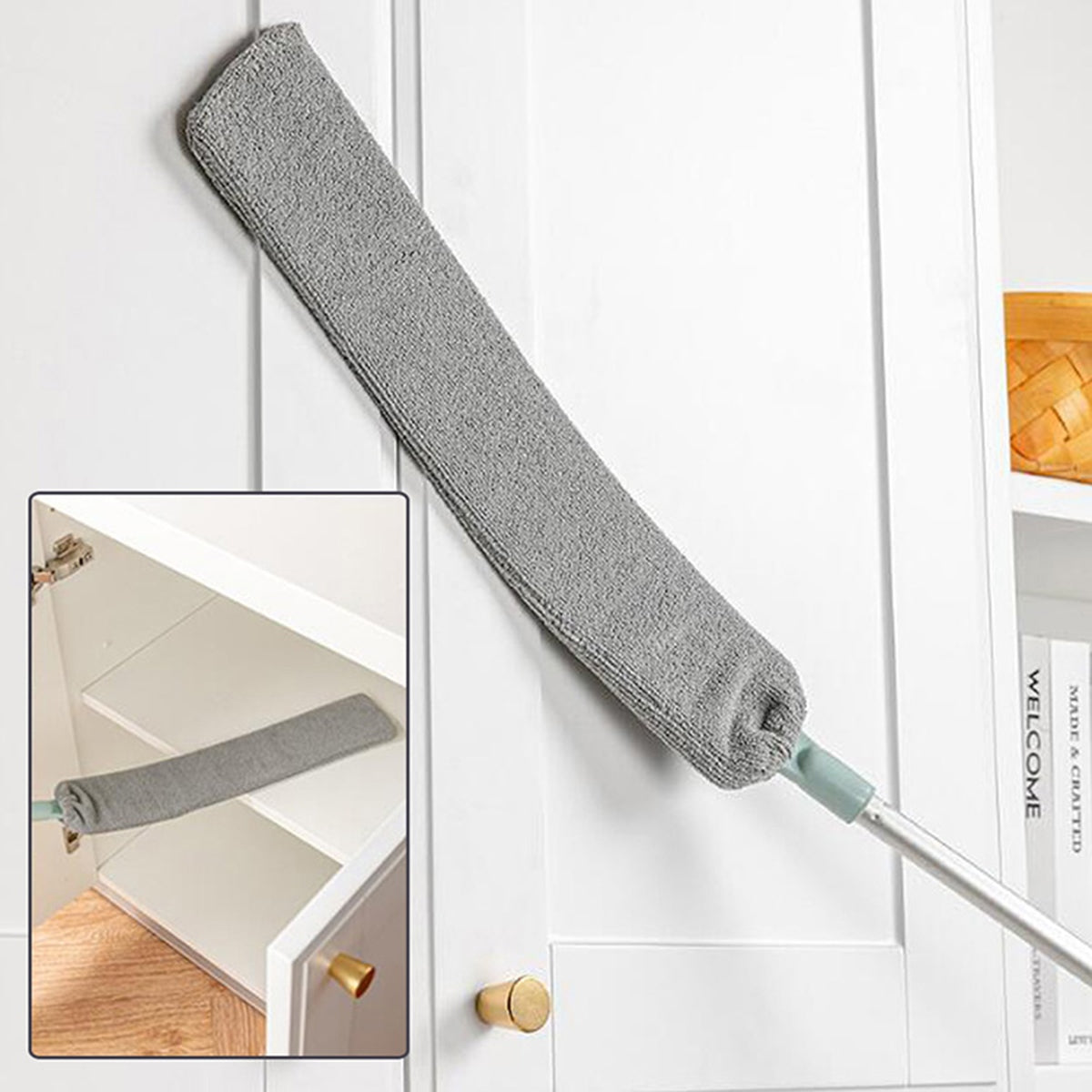 Teleskopiskā putekļu birste