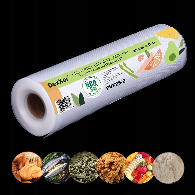 Pārtikas plēve vakumam