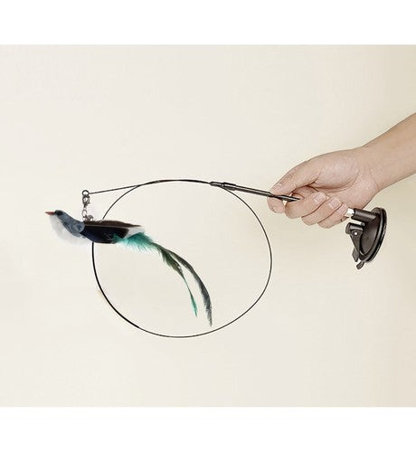 Kaķu rotaļlieta ar piesūcekni