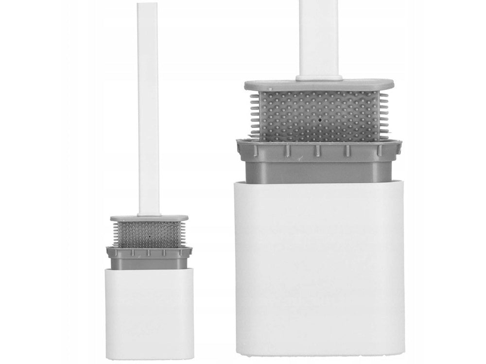 Silikona tualetes birste vannas istabai, hermētiska, pilna pamatne