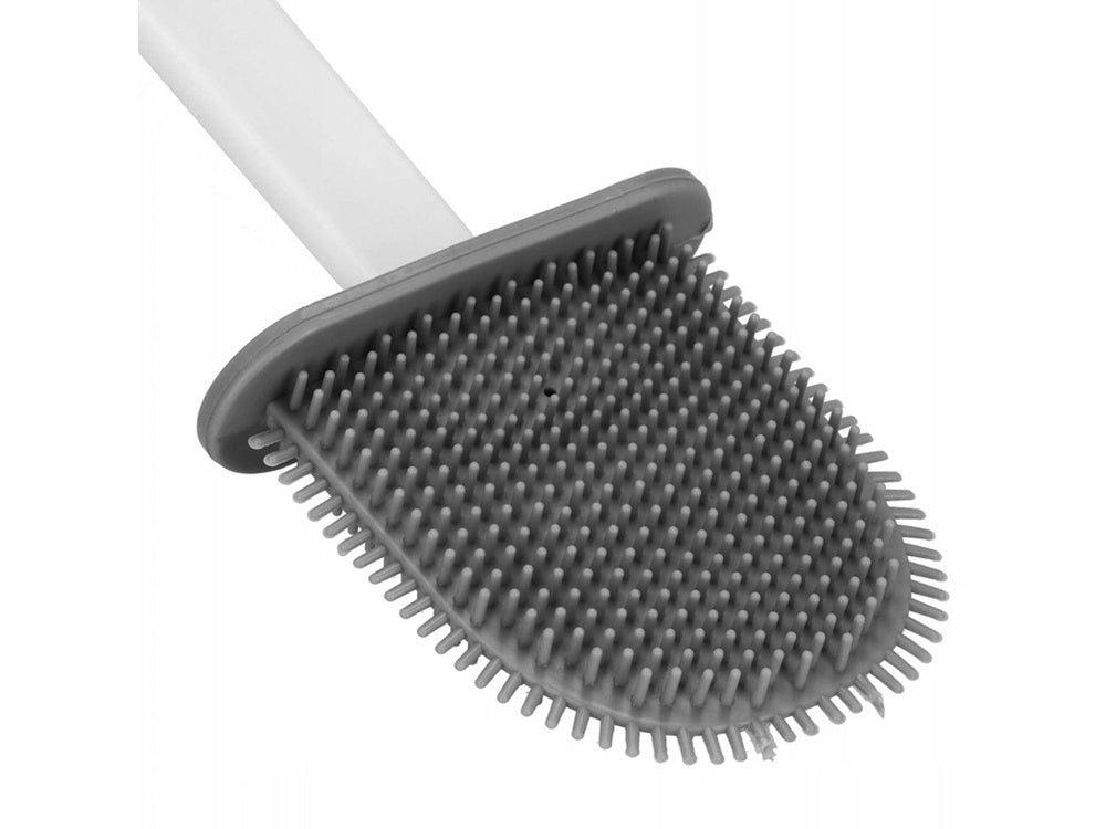 Silikona tualetes birste vannas istabai, hermētiska, pilna pamatne