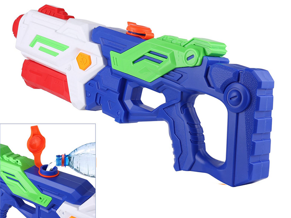 Ūdens pistole, šautene, šaujamieroči, ūdens pistole, liels metējs, bērniem, pumpis