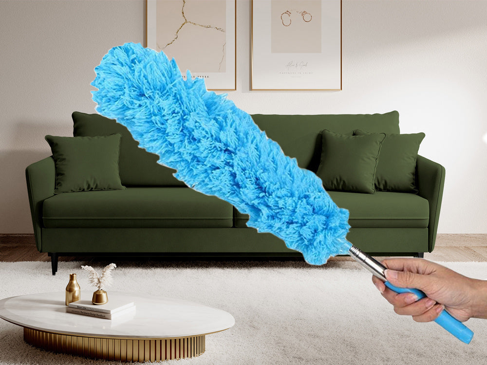 Teleskopiska, gara, salokāma netīrumu slota