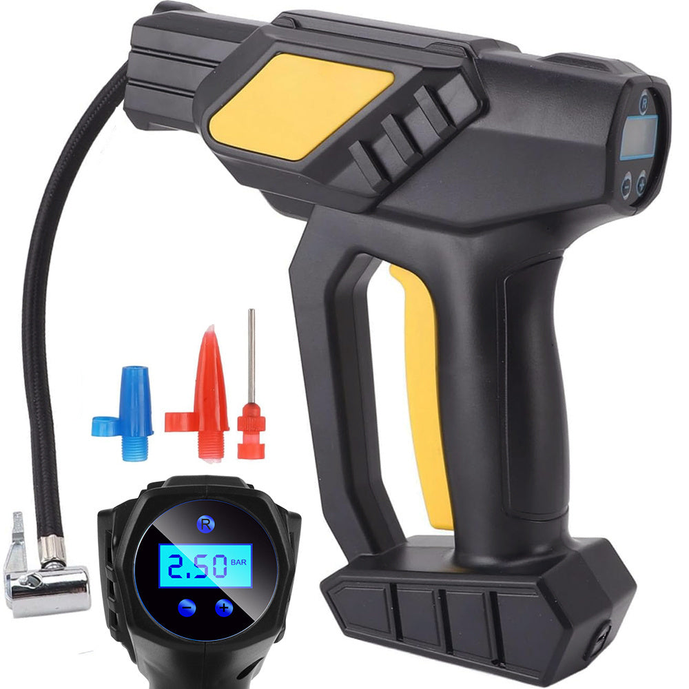 Automašīnas kompresors, riepu kompresors, bezvadu, pārnēsājams