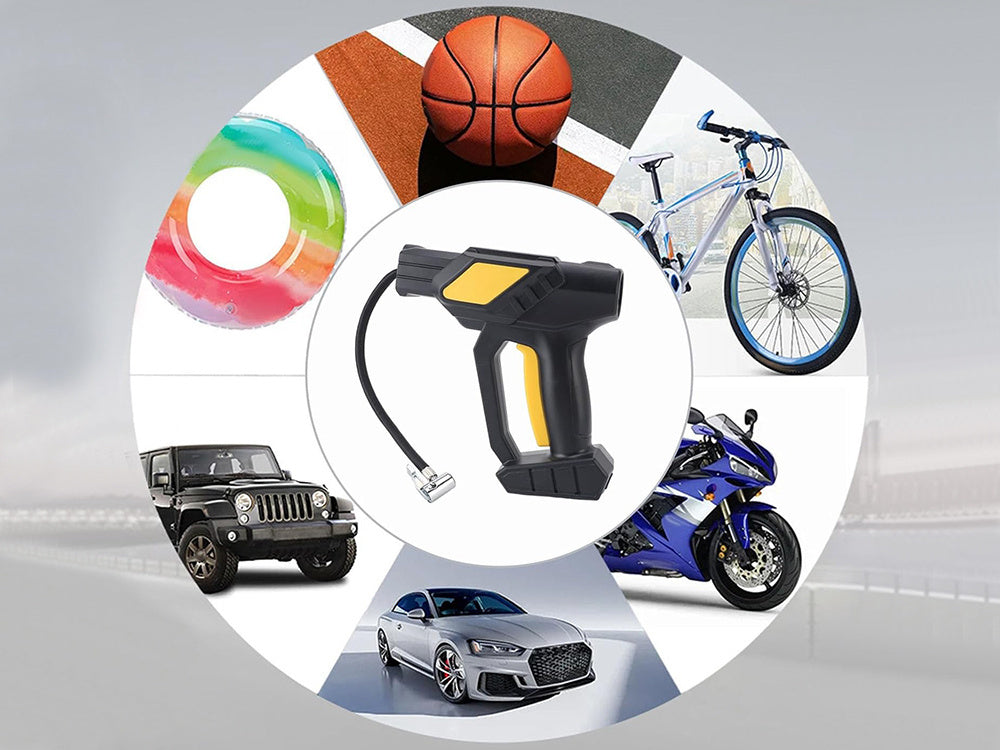 Automašīnas kompresors, riepu kompresors, bezvadu, pārnēsājams