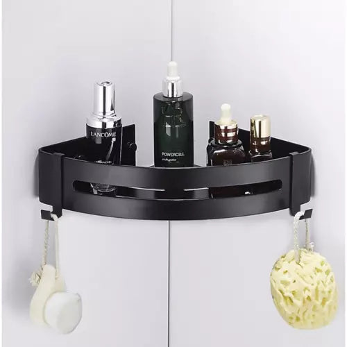 Stūra sienas plaukts vannas istabai vai virtuvei