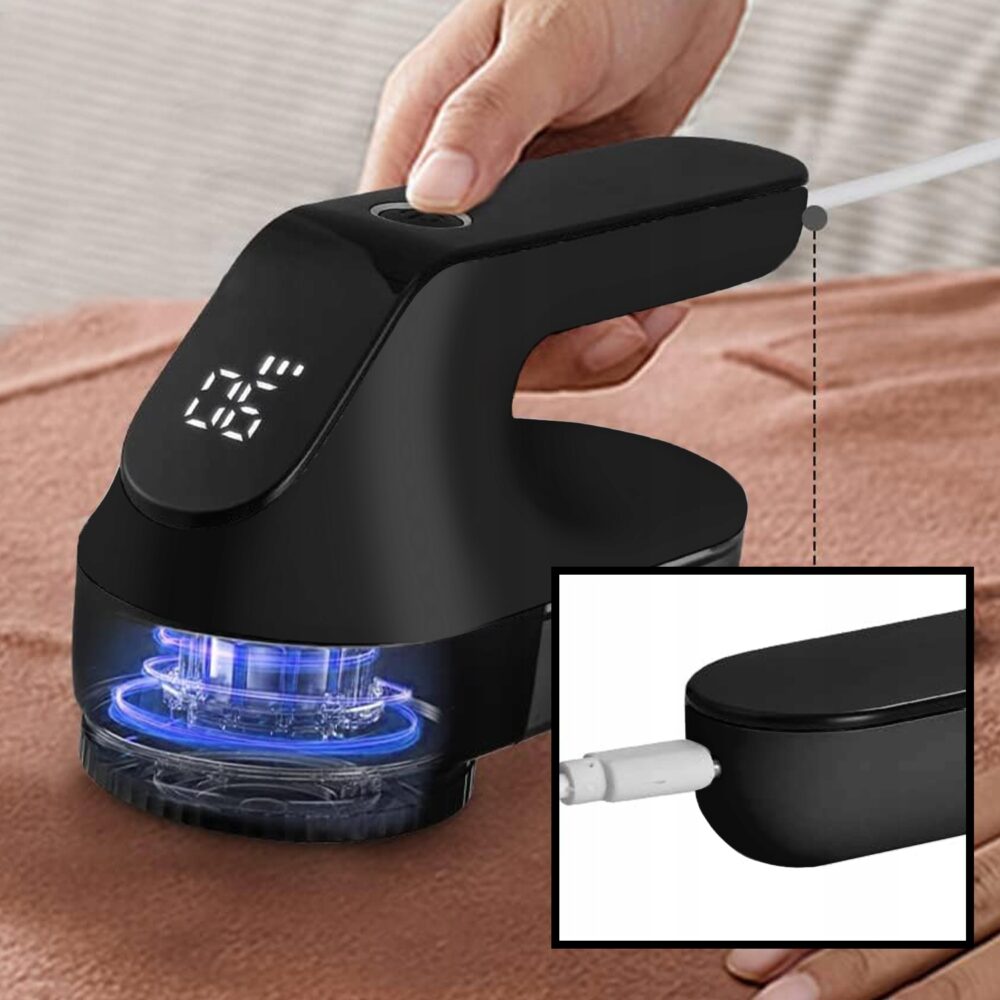 Auduma skuveklis, melns.