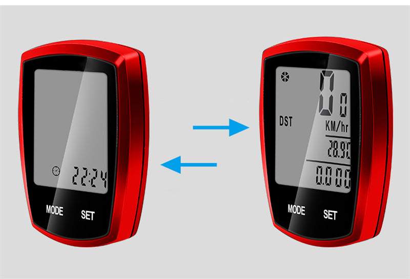 Velosipēda Dators, Spidometrs
