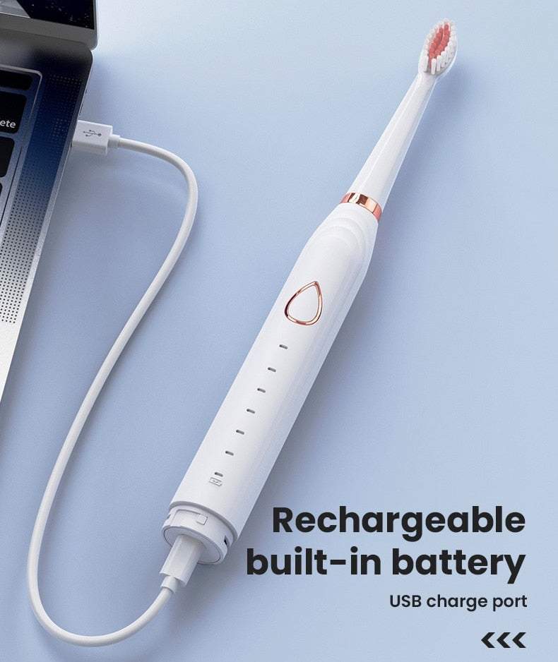 Elektriskā zobu birste 3iekš1, sejas birstīte un sejas masieris