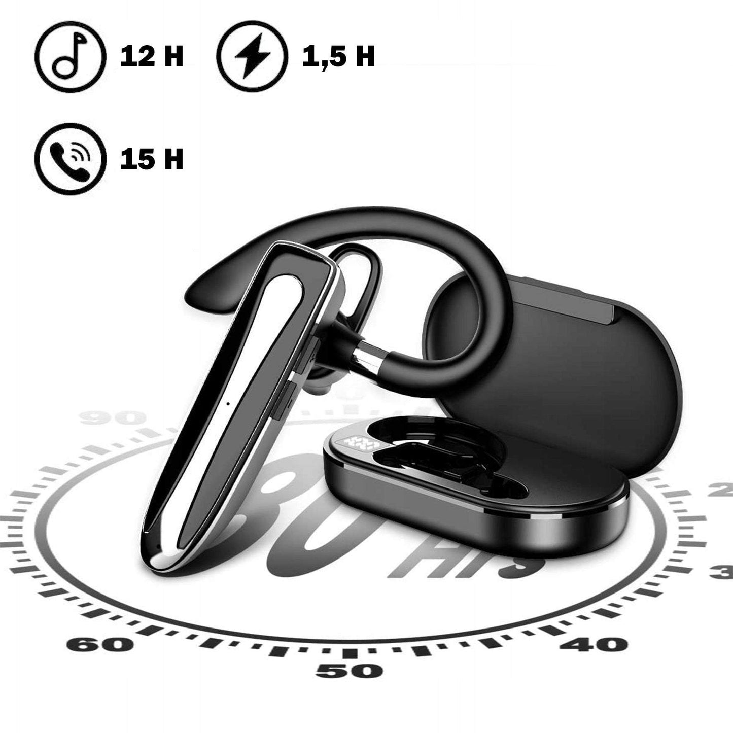 Bluetooth bezvadu austiņa - brīvroku ierīce zvaniem