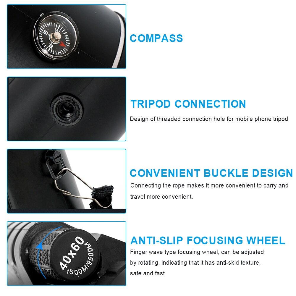 Telefona teleskops uz statīva