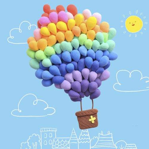 Putu-plastilīna komplekts 48gab