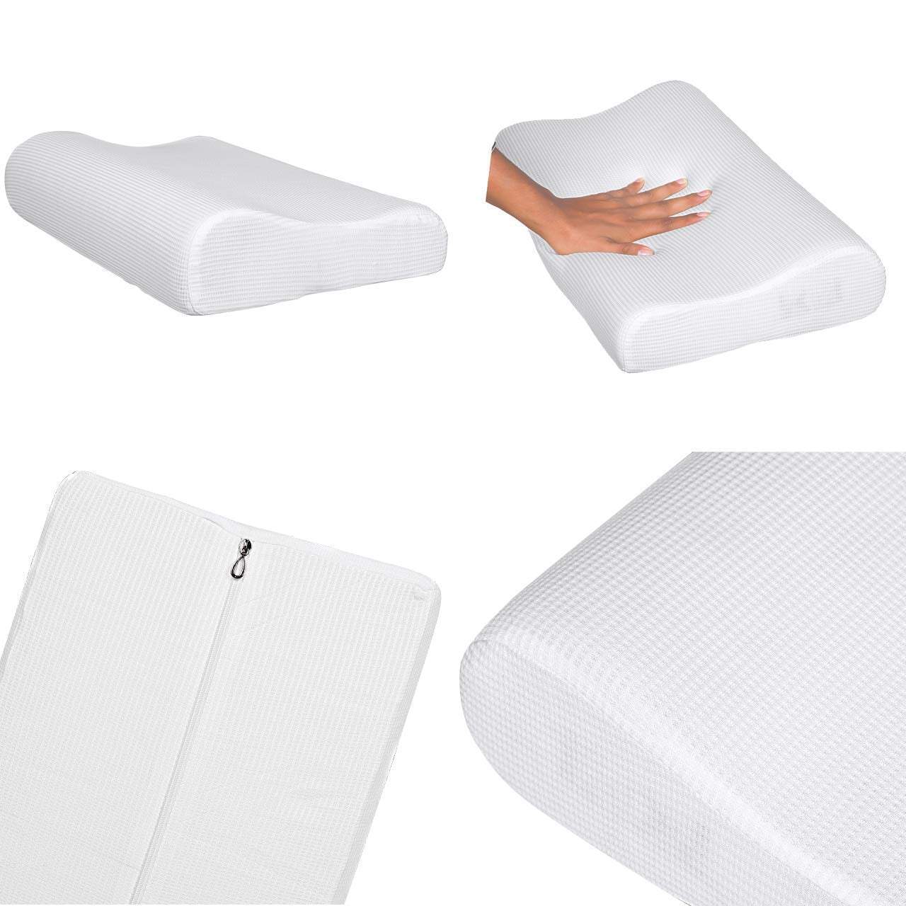 Antialerģisks, ortopēdiskais spilvens ar atmiņas putām