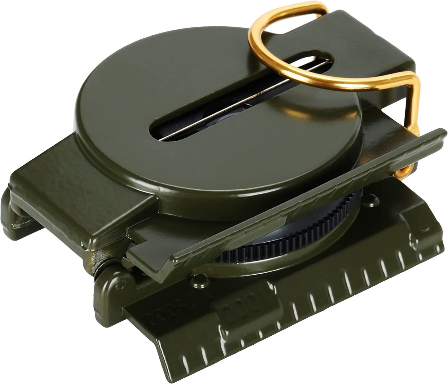 Metālisks kompass ar vāku