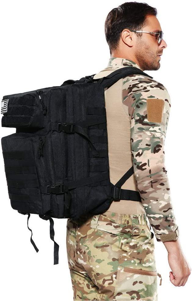 Militārā taktiskā mugursoma 55L