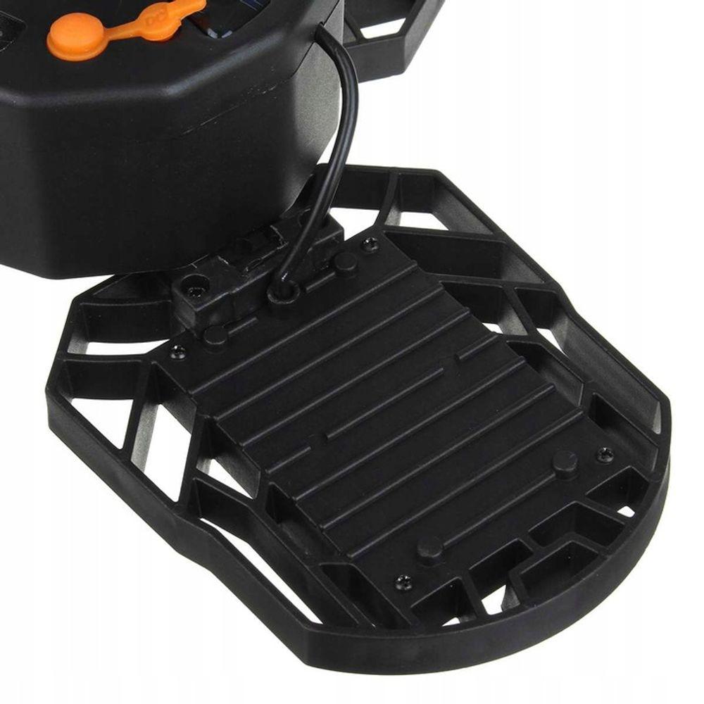 Lampa ar saules paneli kempingam 200W