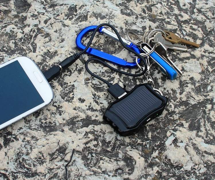 Mini solar powerbank 1200 mAh